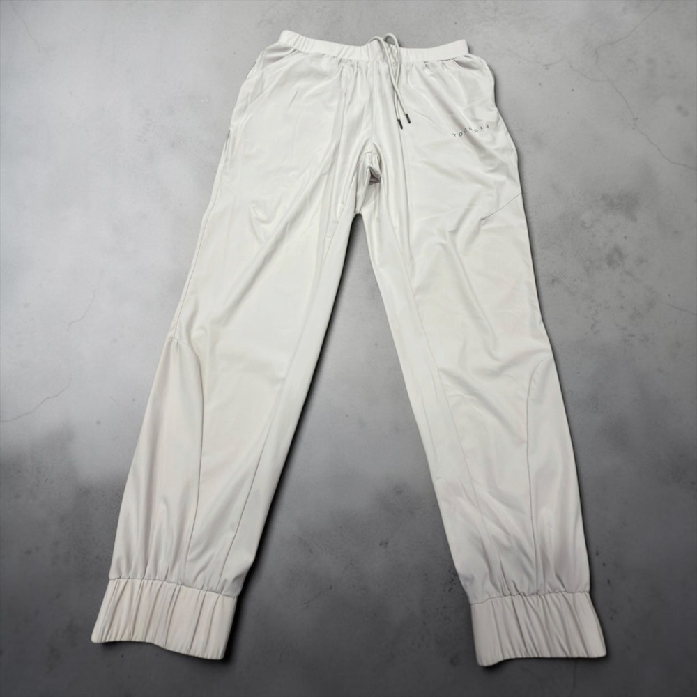YoungLA Joggers Men XL Light Gray Drawstring Athletic Tapered Track Pants